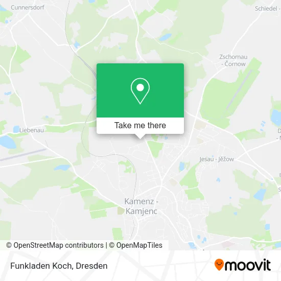 Карта Funkladen Koch