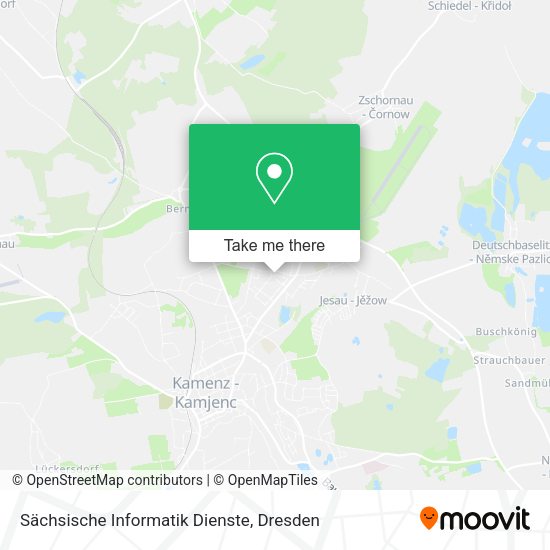 Карта Sächsische Informatik Dienste