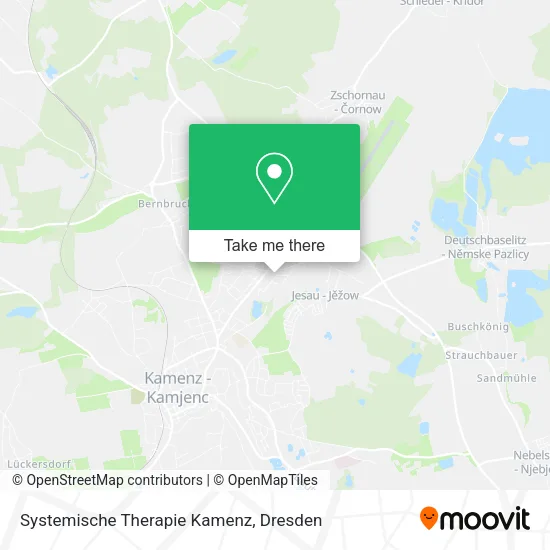 Карта Systemische Therapie Kamenz