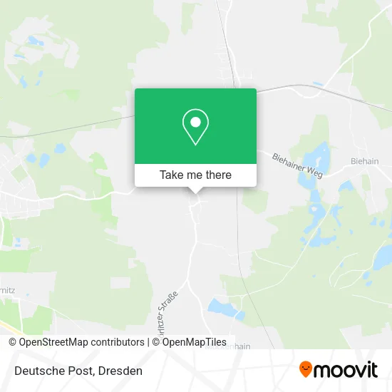 Карта Deutsche Post