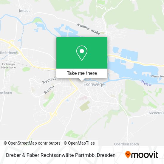 Карта Dreber & Faber Rechtsanwälte Partmbb