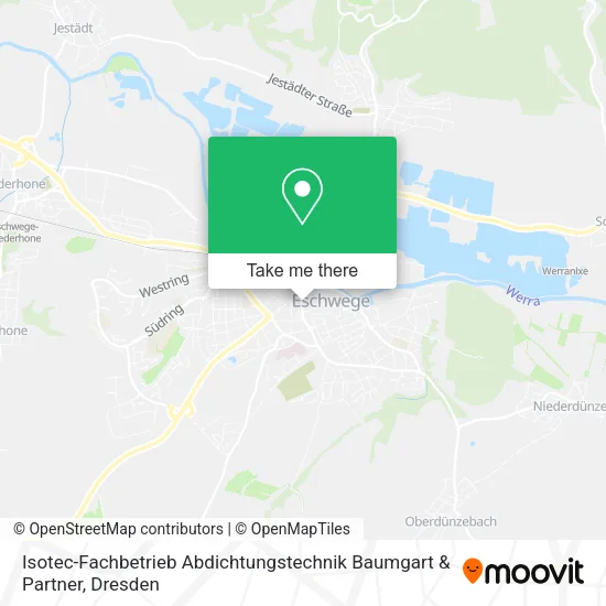 Карта Isotec-Fachbetrieb Abdichtungstechnik Baumgart & Partner