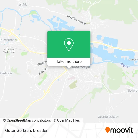 Карта Guter Gerlach