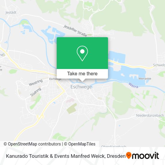 Карта Kanurado Touristik & Events Manfred Weick