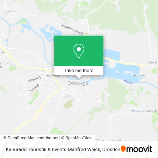 Карта Kanurado Touristik & Events Manfred Weick