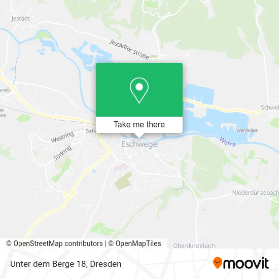 Карта Unter dem Berge 18