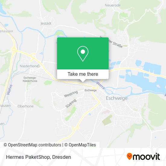 Карта Hermes PaketShop