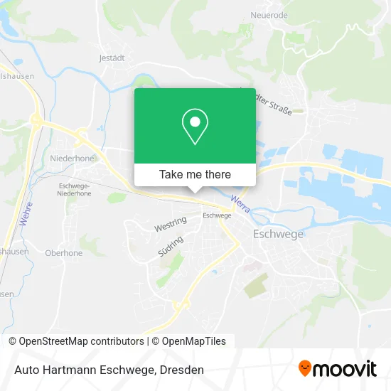 Карта Auto Hartmann Eschwege