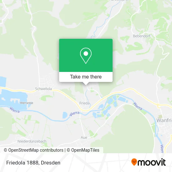 Карта Friedola 1888