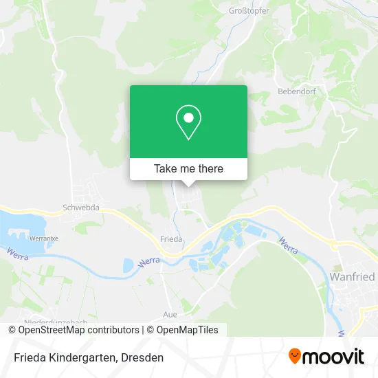 Карта Frieda Kindergarten