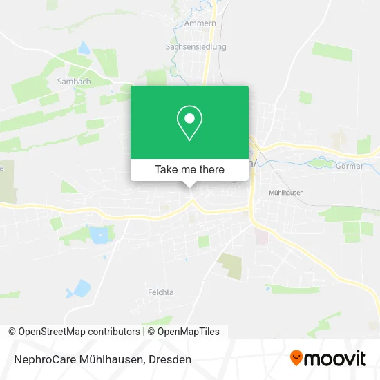 Карта NephroCare Mühlhausen