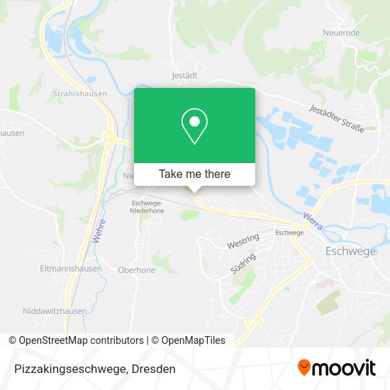 Карта Pizzakingseschwege