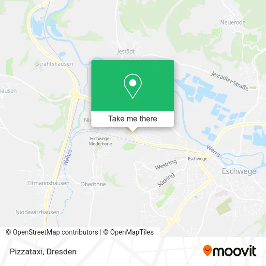 Карта Pizzataxi