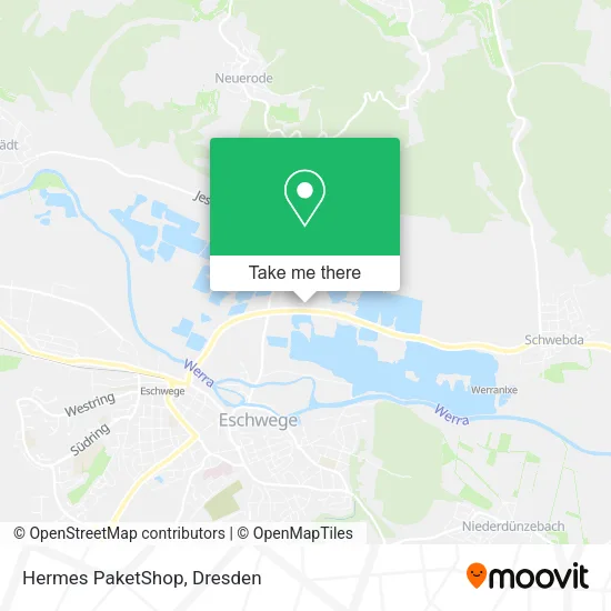 Карта Hermes PaketShop