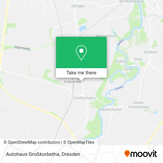 Карта Autohaus Großkorbetha