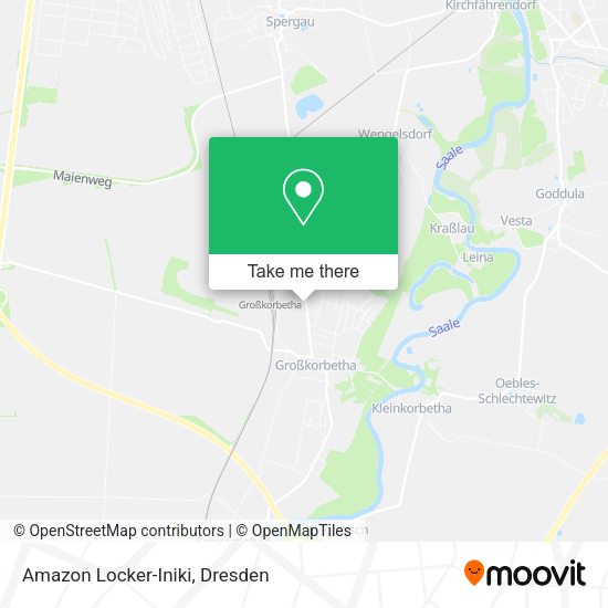 Карта Amazon Locker-Iniki