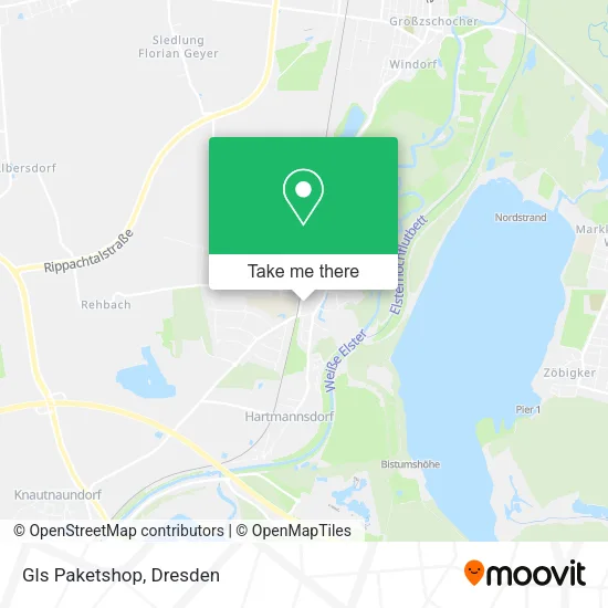 Карта Gls Paketshop