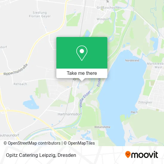 Карта Opitz Catering Leipzig