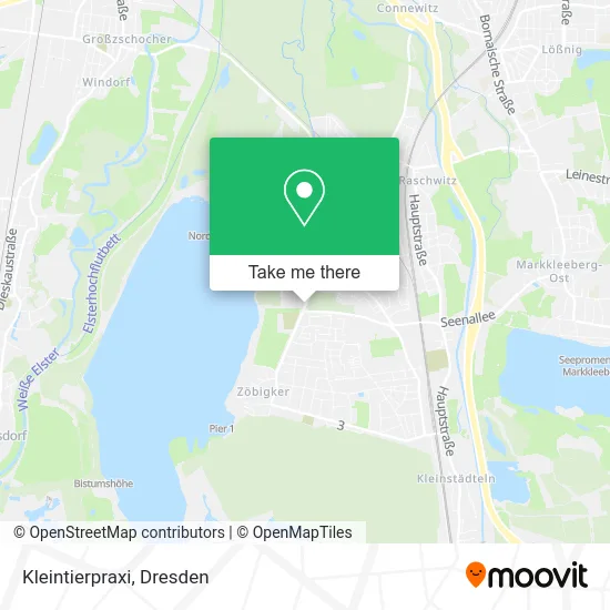 Карта Kleintierpraxi