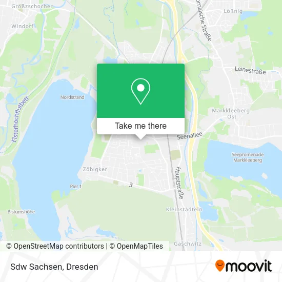 Sdw Sachsen map