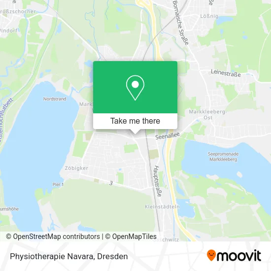 Карта Physiotherapie Navara