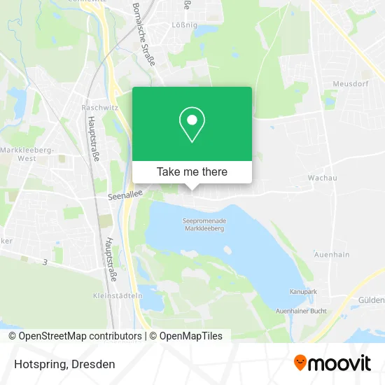 Карта Hotspring