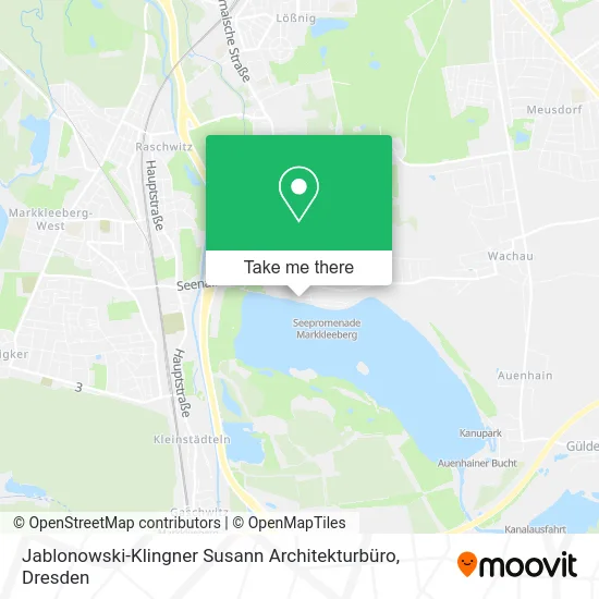 Карта Jablonowski-Klingner Susann Architekturbüro