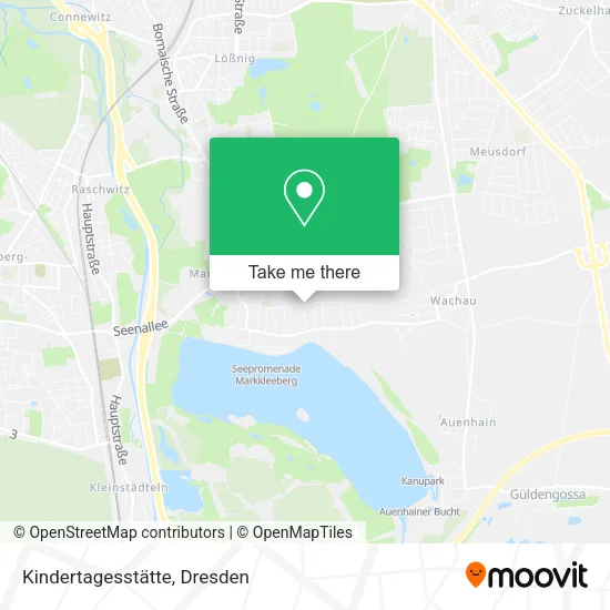 Карта Kindertagesstätte
