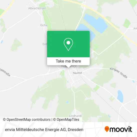 Карта envia Mitteldeutsche Energie AG