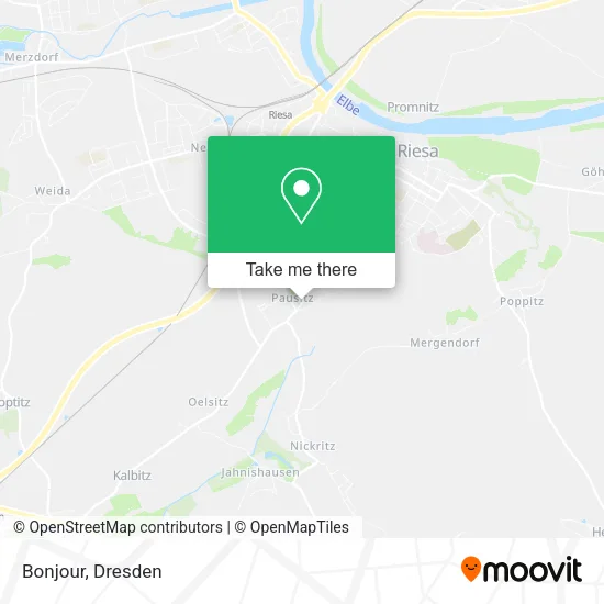 Bonjour map