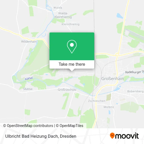 Карта Ulbricht Bad Heizung Dach
