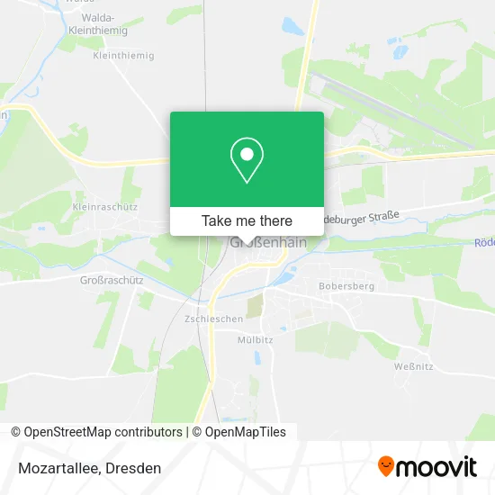 Карта Mozartallee