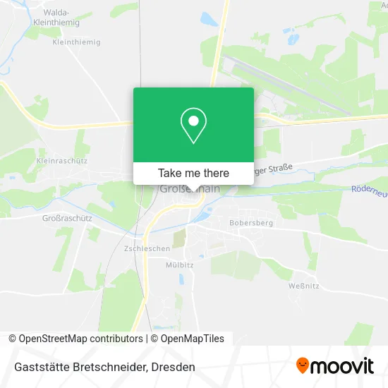 Карта Gaststätte Bretschneider