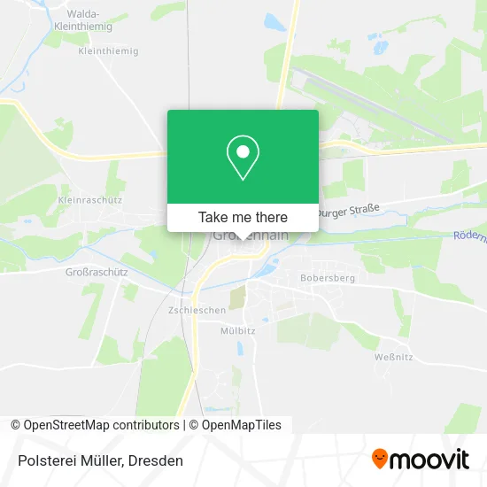 Карта Polsterei Müller