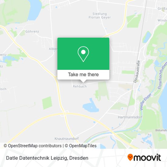 Карта Datle Datentechnik Leipzig