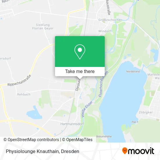 Карта Physiolounge Knauthain