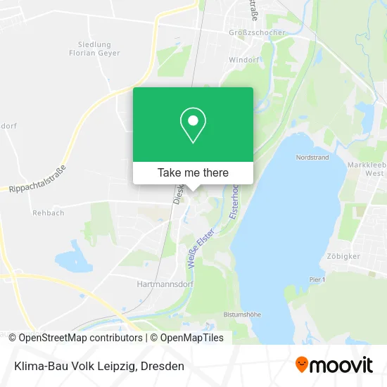 Карта Klima-Bau Volk Leipzig