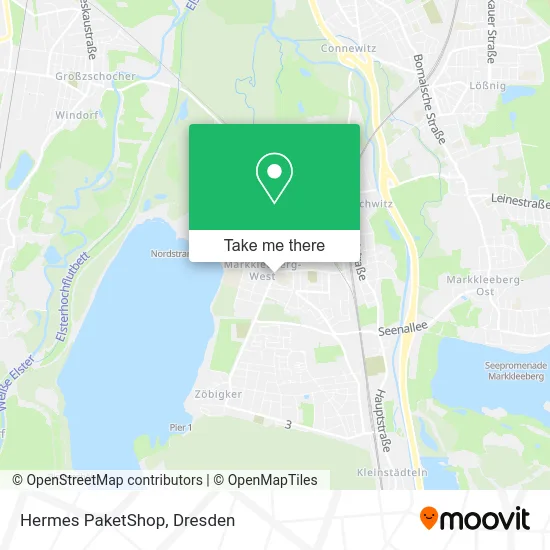 Карта Hermes PaketShop