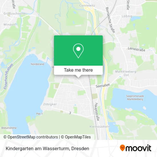 Карта Kindergarten am Wasserturm