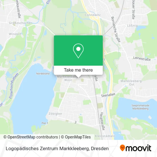 Карта Logopädisches Zentrum Markkleeberg