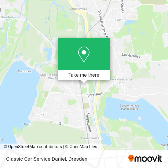 Карта Classic Car Service Daniel