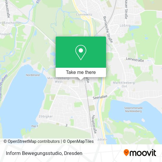 Карта Inform Bewegungsstudio
