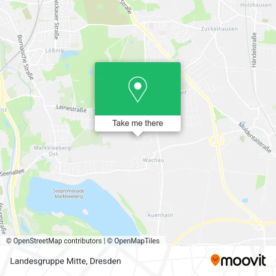 Карта Landesgruppe Mitte