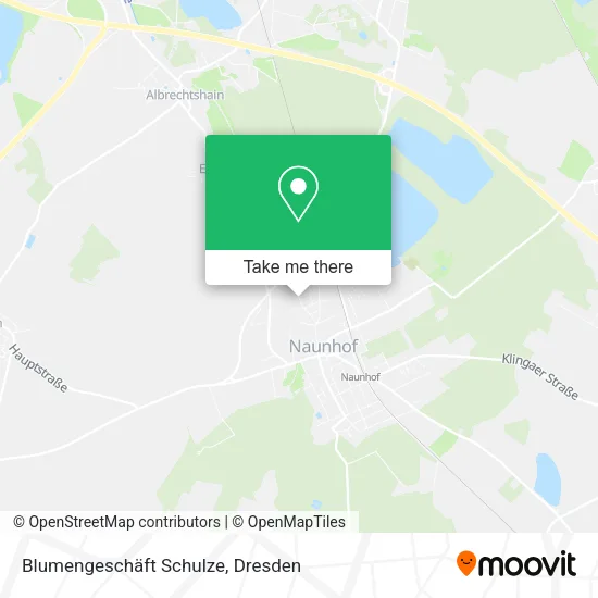 Карта Blumengeschäft Schulze