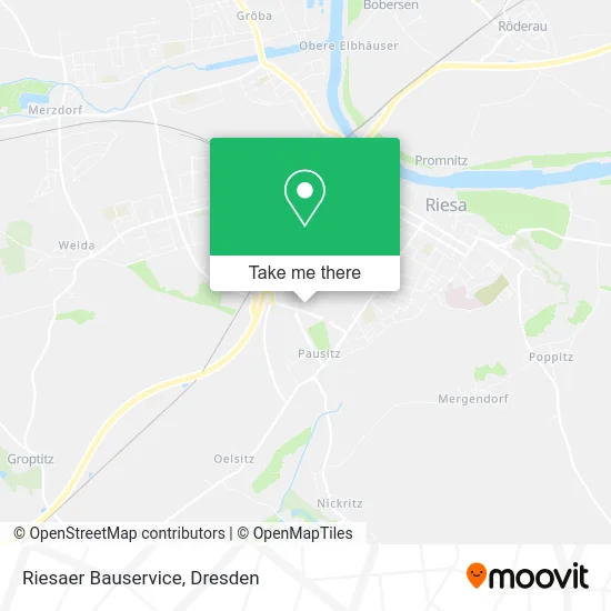 Riesaer Bauservice map