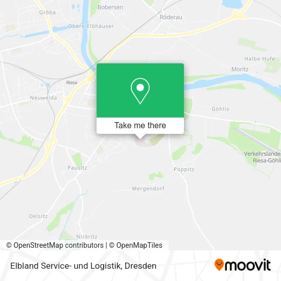 Карта Elbland Service- und Logistik