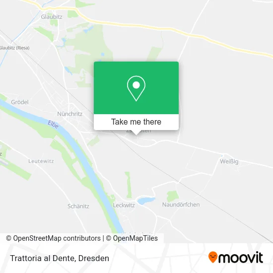 Карта Trattoria al Dente