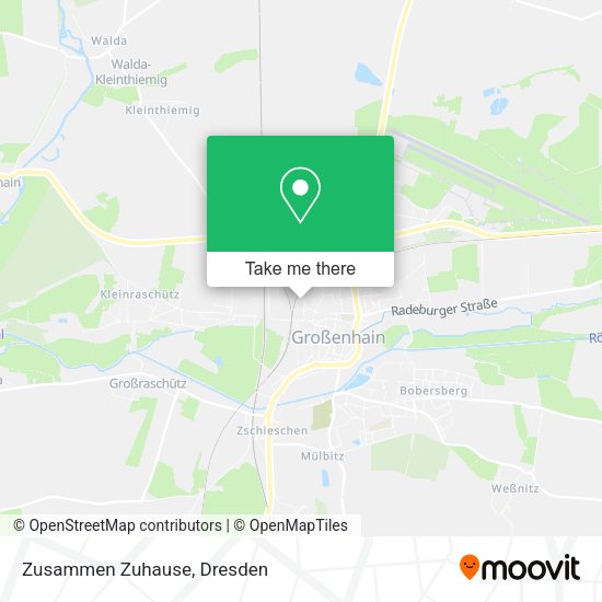 Карта Zusammen Zuhause