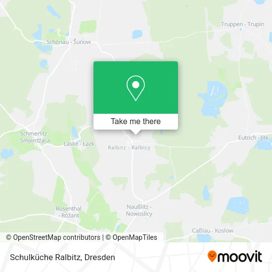 Карта Schulküche Ralbitz