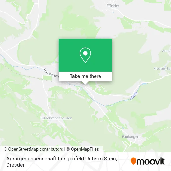 Карта Agrargenossenschaft Lengenfeld Unterm Stein